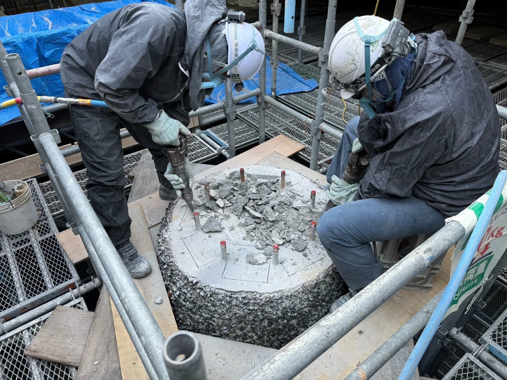 掻寄機複合工事